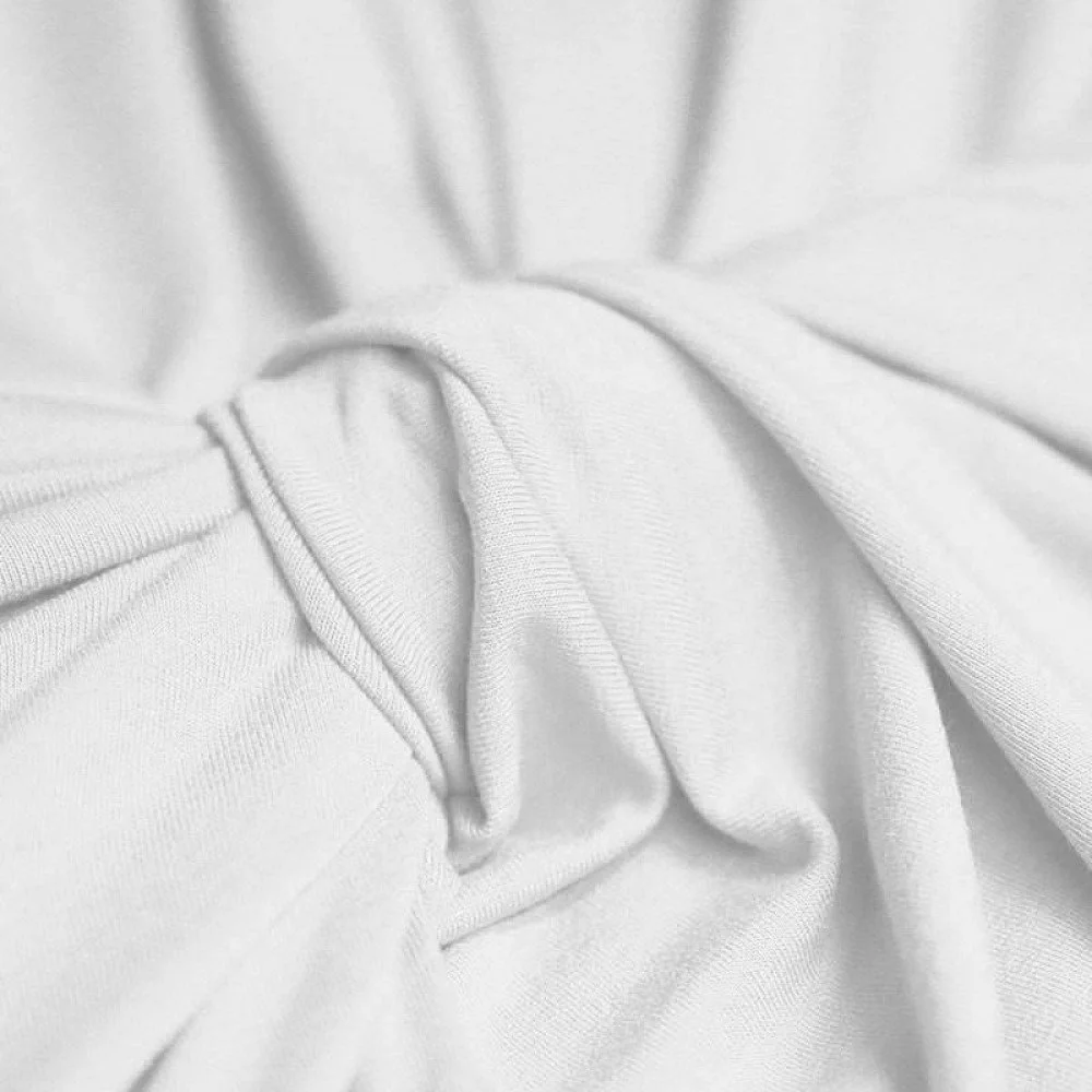 Viscose Jersey White Fabric Viscose Jersey White - (Viscose Jersey Fabric)