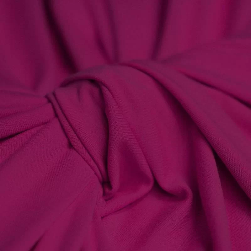 Viscose Jersey Stof Kardinaal