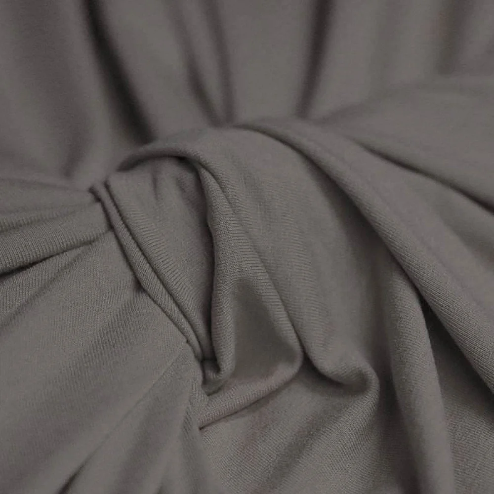 Viscose Jersey Stof Grijs Viscose Jersey Stof Grijs