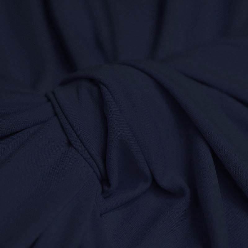 Viscose Jersey Stof Marine