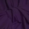 Jersey Di Viscosa Viola Scuro