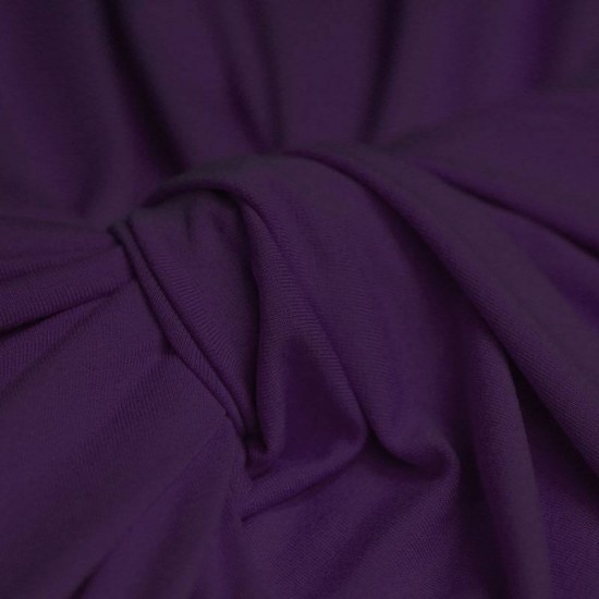 Viscose Jersey Dark Purple Viscose Jersey Dark Purple