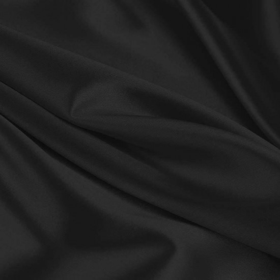 Lycra Stoff (Glänzendes) Schwarz Lycra Stoff (Glänzendes) Schwarz