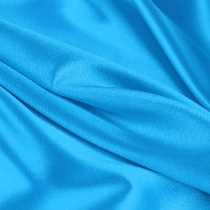 Lycra Fabric (Shiny) Aqua - (Lycra Fabric Shiny)