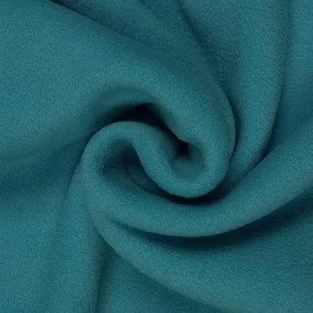 Polar Fleece Stof Petrol  Polar Fleece Stof Petrol
