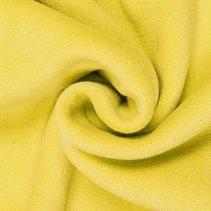 Tissu Polaire Jaune  - (Tissu Polaire )