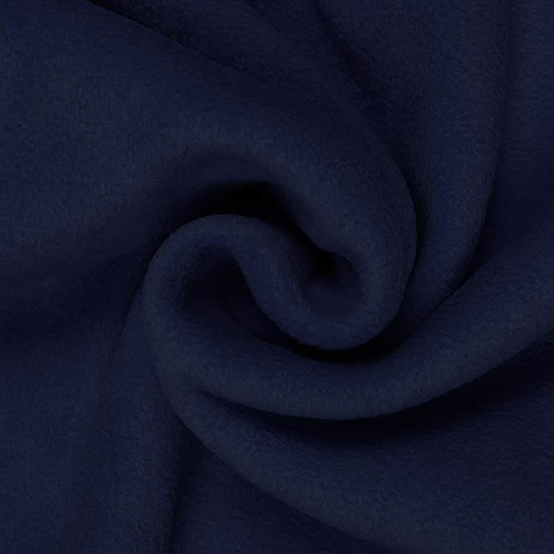 Polar Fleece Stof Donker Blauw