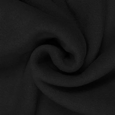 Polar Fleece Schwarz - (Polar Fleece Stoffe)