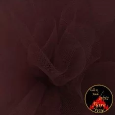 Tulle Tessuto Bordeaux Scuro (Burgundy) Tulle Tessuto Bordeaux Scuro (Burgundy)