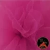 Tkanina Tiul Fuksja (Wiśnia)