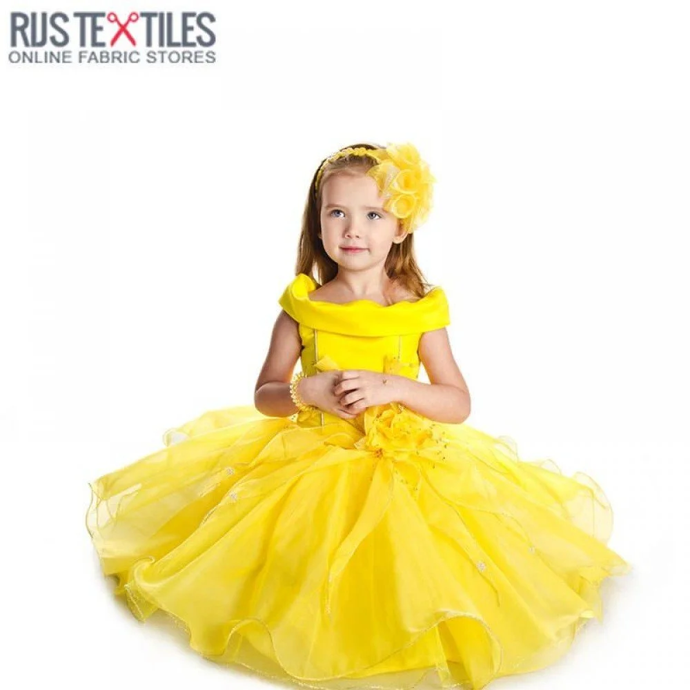 Tule Stof Geel (Citronelle)
