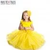 Tissu Tulle Jaune (Citronelle) - (Tissu Tulle)