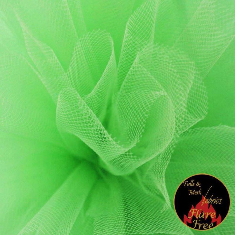 Tule Stof Licht Groen (Kelly Green) Tule Stof Licht Groen (Kelly Green)