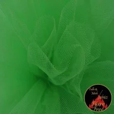Tkanina Tiul Fluorowa Zieleń (Fluorescent Baize)