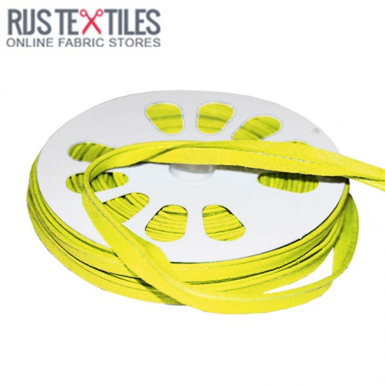 Cotton Piping Tape Yellow 10mm Cotton Piping Tape Yellow 10mm