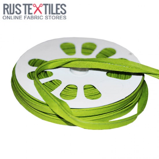 Cotton Piping Tape Lime 10mm Cotton Piping Tape Lime 10mm