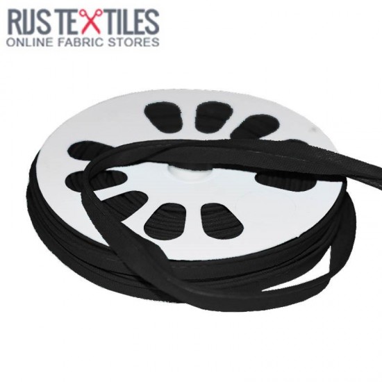 Cotton Piping Tape Black 10mm Cotton Piping Tape Black 10mm