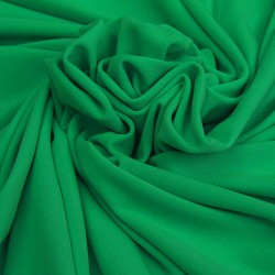 Tessuto Travel Di Jersey Verde