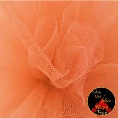 Tulle Tessuto Albicocca Tulle Tessuto Albicocca