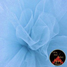 Tulle Fabric Baby Blue (Powder)