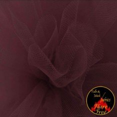 Tulle Fabric Bordeaux (Wine)