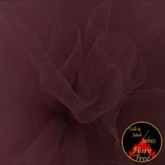 Tissu Tulle Bordeaux (Wine)