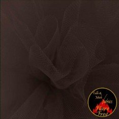 Tulle Fabric Brown (Peat)