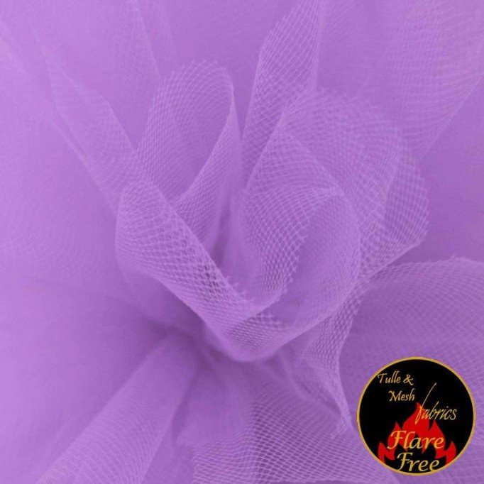 Tissu Tulle Lilas  - (Tissu Tulle)