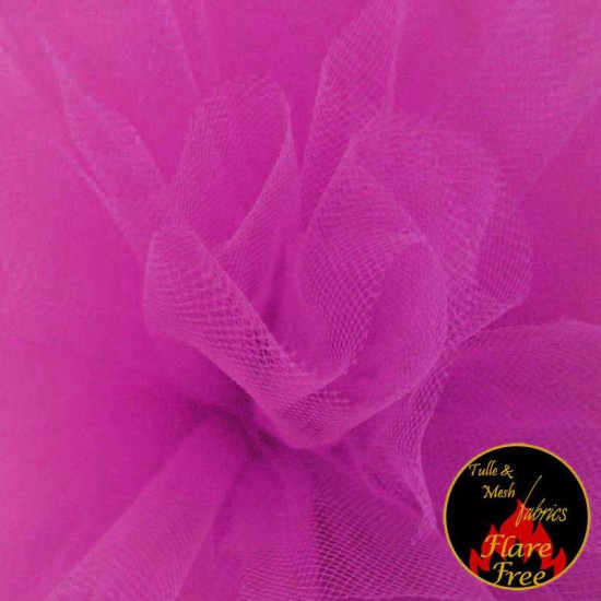 Tulle Fabric Fluor Cardinal Tulle Fabric Fluor Cardinal