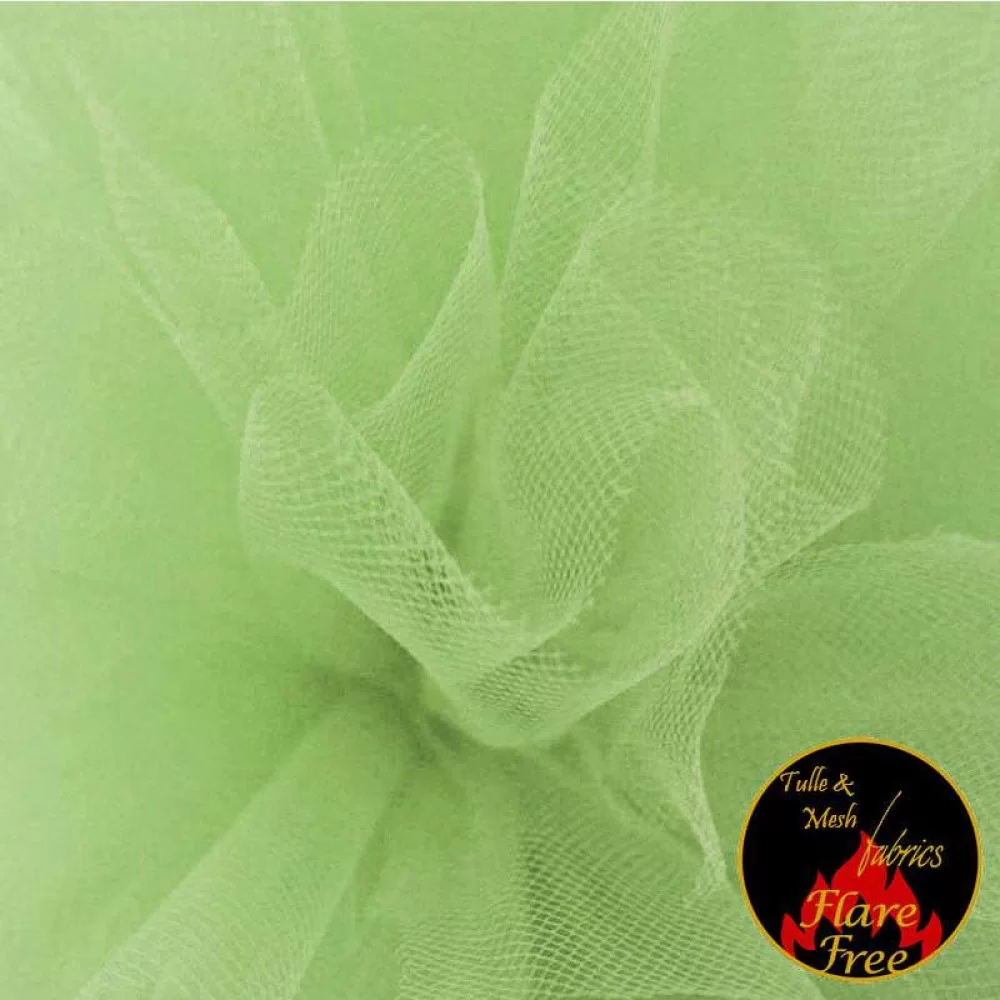Tule Stof Pistache (Light Green)