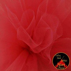 Tulle Fabric Red (Grenadier)