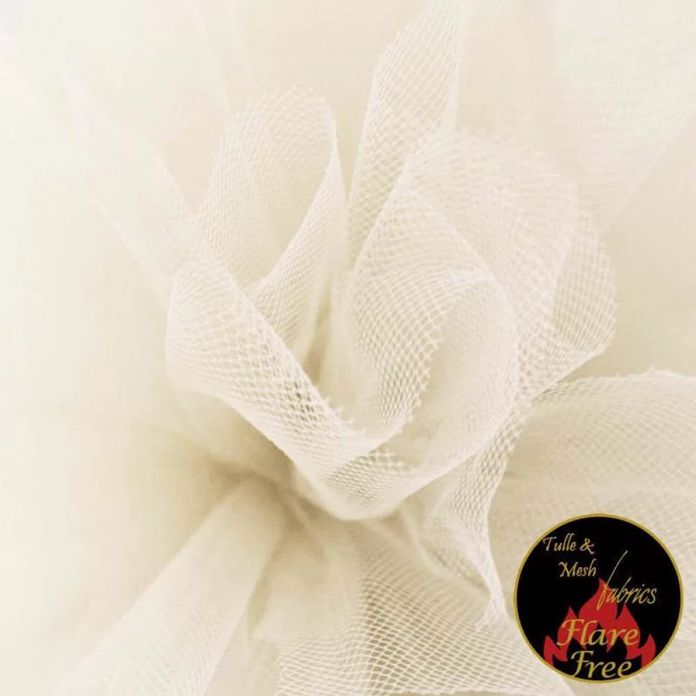 Tule Stof Creme (Ivory)