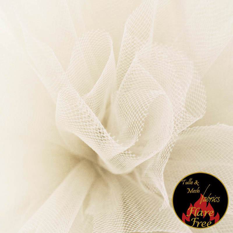 Tule Stof Creme (Ivory)