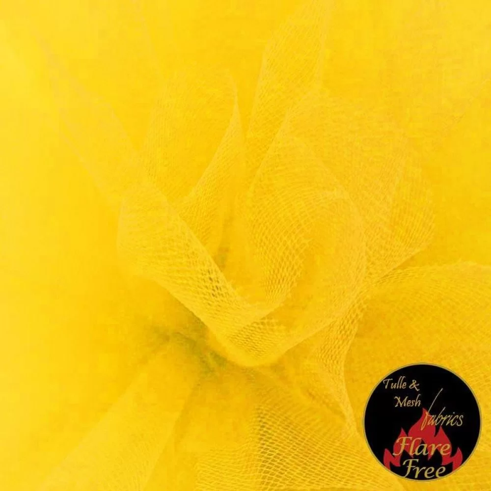 Tule Stof Fluor Honing (Fluorescent Honey)