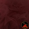 Tulle Netting Fabric Bordeaux (Wine) 300CM Wide