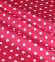 Tessuto Di Cotone A Pois 7mm Tessuto Di Cotone A Pois 7mm