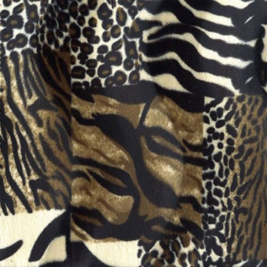 Tessuto Velboa Patchwork Di Animale Tessuto Velboa Patchwork Di Animale