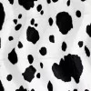 Velboa Vache Noir Blanc 