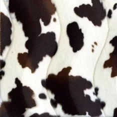 Velboa Cow Brown
