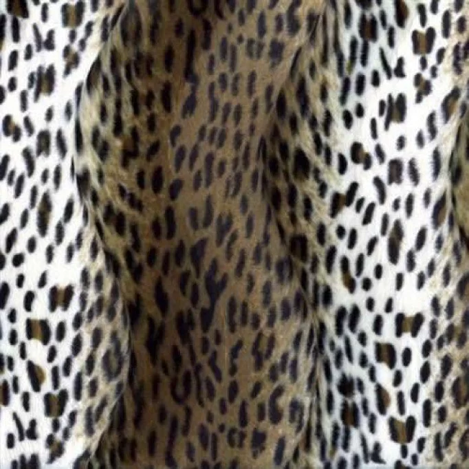 Velboa Jaguar Light Brown - (Velboa Fabric)