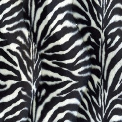 Velboa Small Zebra White