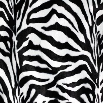 Velboa Zebra White Velboa Zebra White