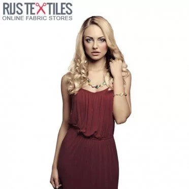 Viscose Jersey Bordeaux - (Viscose Jersey Fabric)