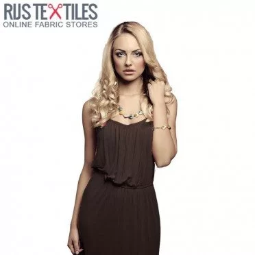 Viskose Jersey Braun  Viskose Jersey Braun  - (Viskose Jersey Stoffe)