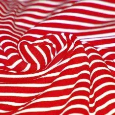 Jersey Stripes 6mm Red / 3mm White