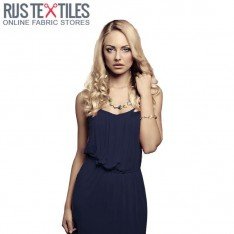 Tissu Viscose Jersey Marine 