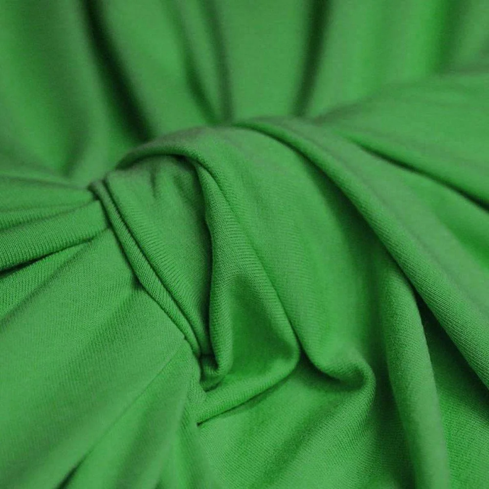 Viscose Jersey Stof Grasgroen Viscose Jersey Stof Grasgroen