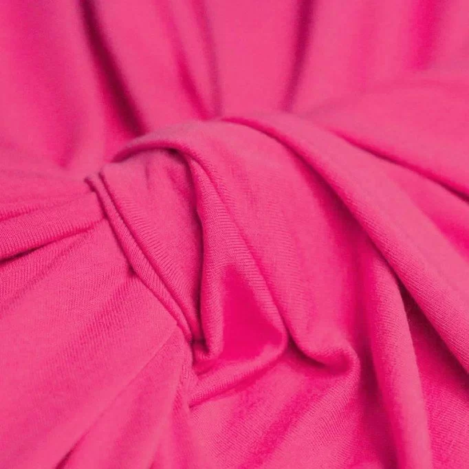 Viskose Jersey Hot Pink - (Viskose Jersey Stoffe)