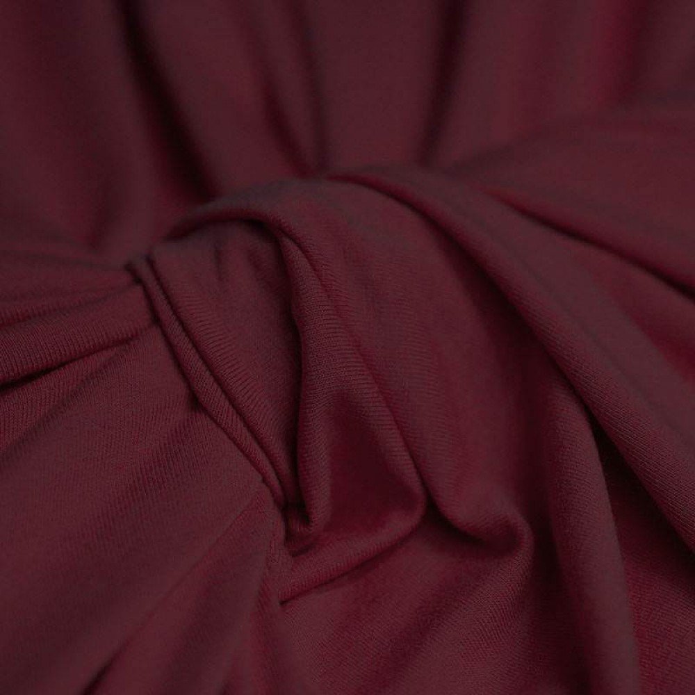 Viscose Jersey Bordeaux