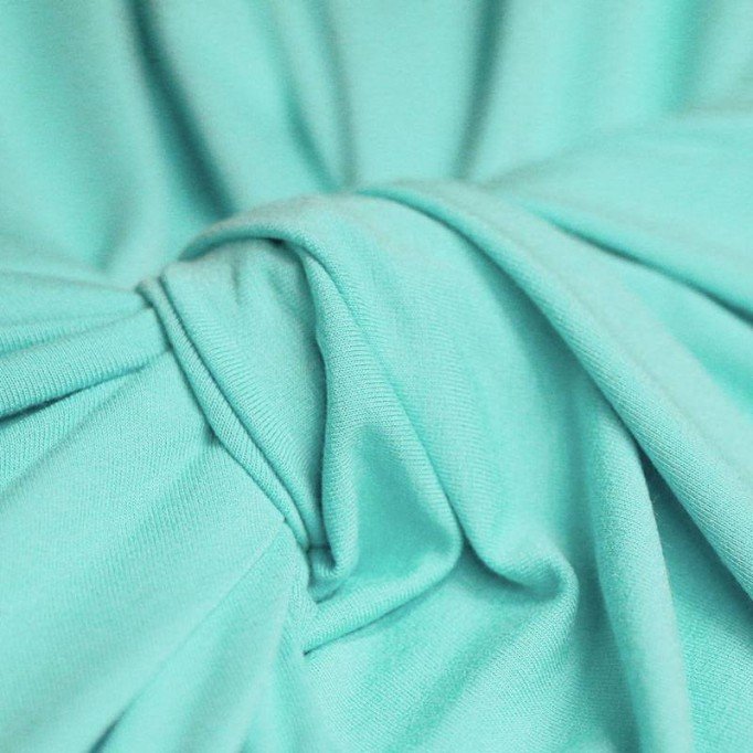 Tissu Viscose Jersey Menthe - (Tissu Jersey Viscose)